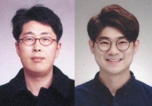 이동욱(왼쪽) 교수ㆍ김지성 언어재활사