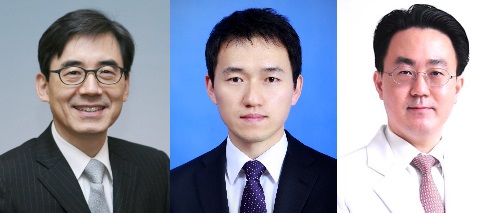 왼쪽부터 김효수, 이춘수, 조현재 교수