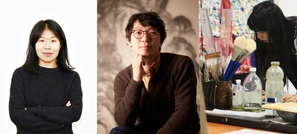 ‘종근당 예술지상 2020’작가로 선정된 (왼쪽부터) 김선영, 유승호, 최수련 작가