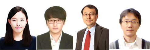 왼쪽부터 김진주 박사과정, 이준철 박사과정, 전상용 교수, 최명철 교수
