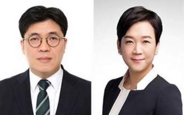 왼쪽부터 김성필 한국MSD 항암제사업부 신임 전무ㆍ최재연 대만MSD 신임 대표