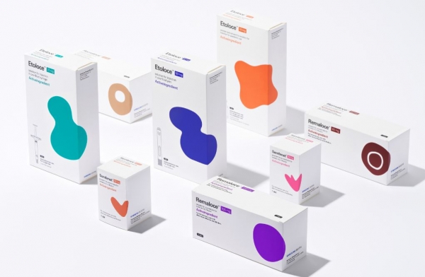 iF 디자인 어워드 2021에서 바이오의약품 패키지 디자인 분야 본상을 수상한 삼성바이오에피스 제품 패키지.[사진=삼성바이오에피스]<br>